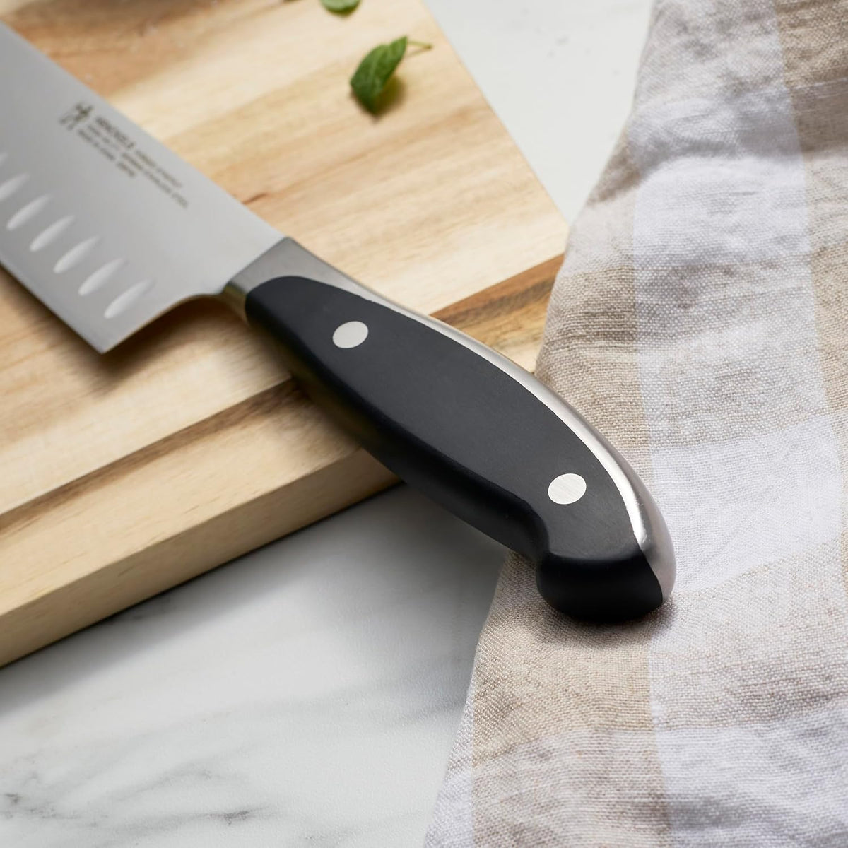 Forged Synergy 6-inch Utility Knife, Black/Stainless Steel