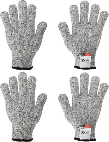Cut Resistant Gloves, Level 5 Protection Anti Cutting Gloves Cut Proof Gloves for Kitchen Carving Working