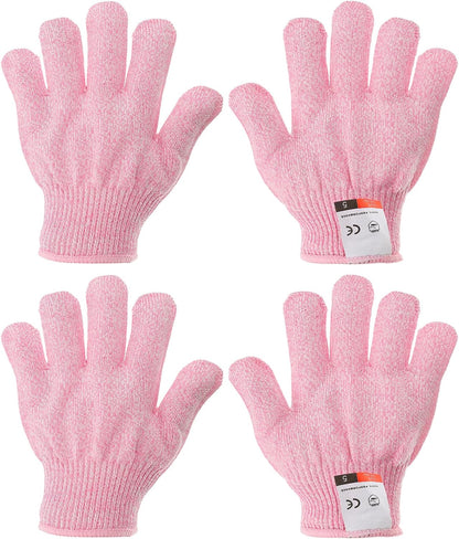 Cut Resistant Gloves, Level 5 Protection Anti Cutting Gloves Cut Proof Gloves for Kitchen Carving Working