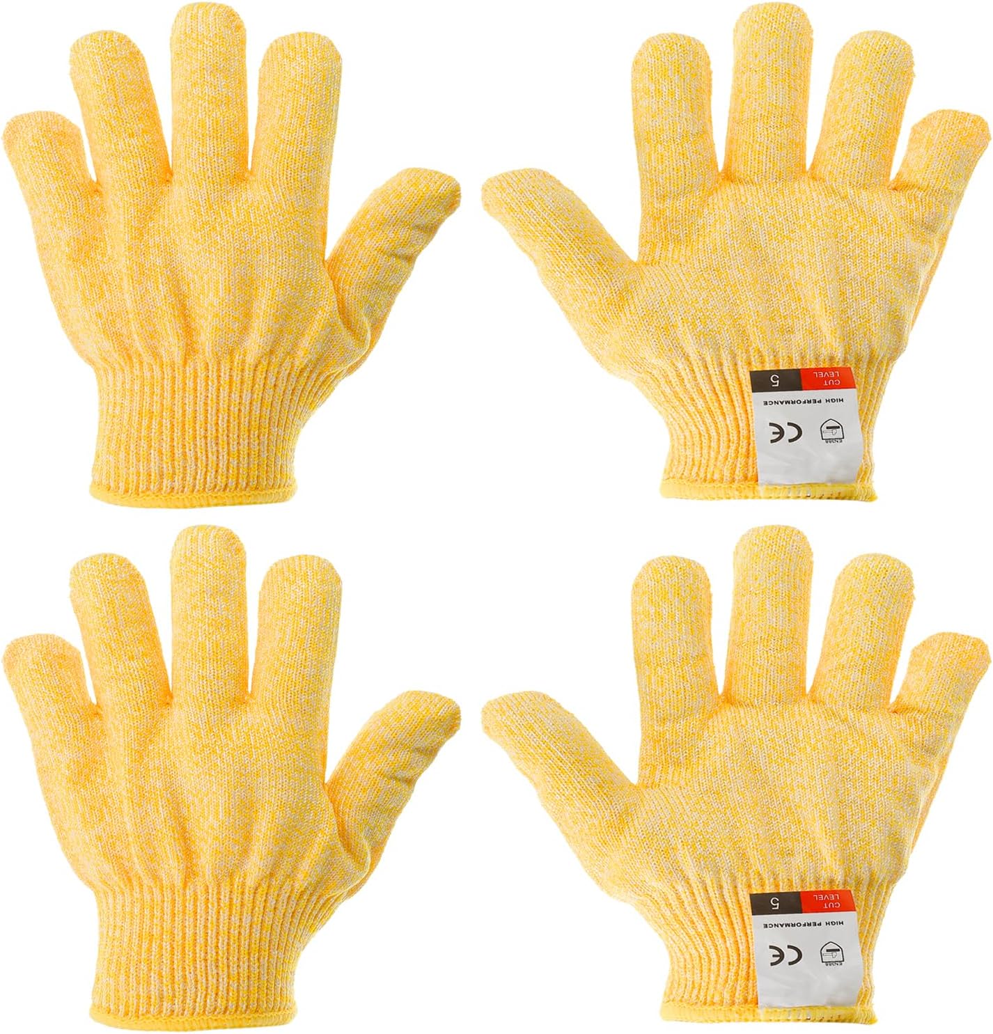 Cut Resistant Gloves, Level 5 Protection Anti Cutting Gloves Cut Proof Gloves for Kitchen Carving Working