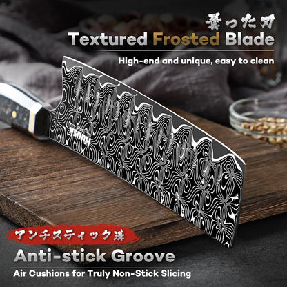 Huusk Japanese Chef Knife Set - 5 Piece Kitchen Knife Sets