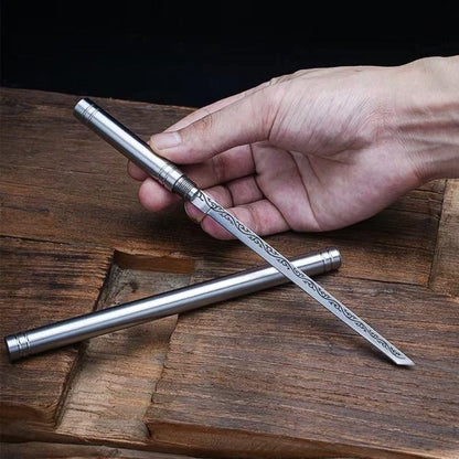 Stainless Steel Fruit Knife with Screw-Lock Sheath, 5.3 oz, Gift Box