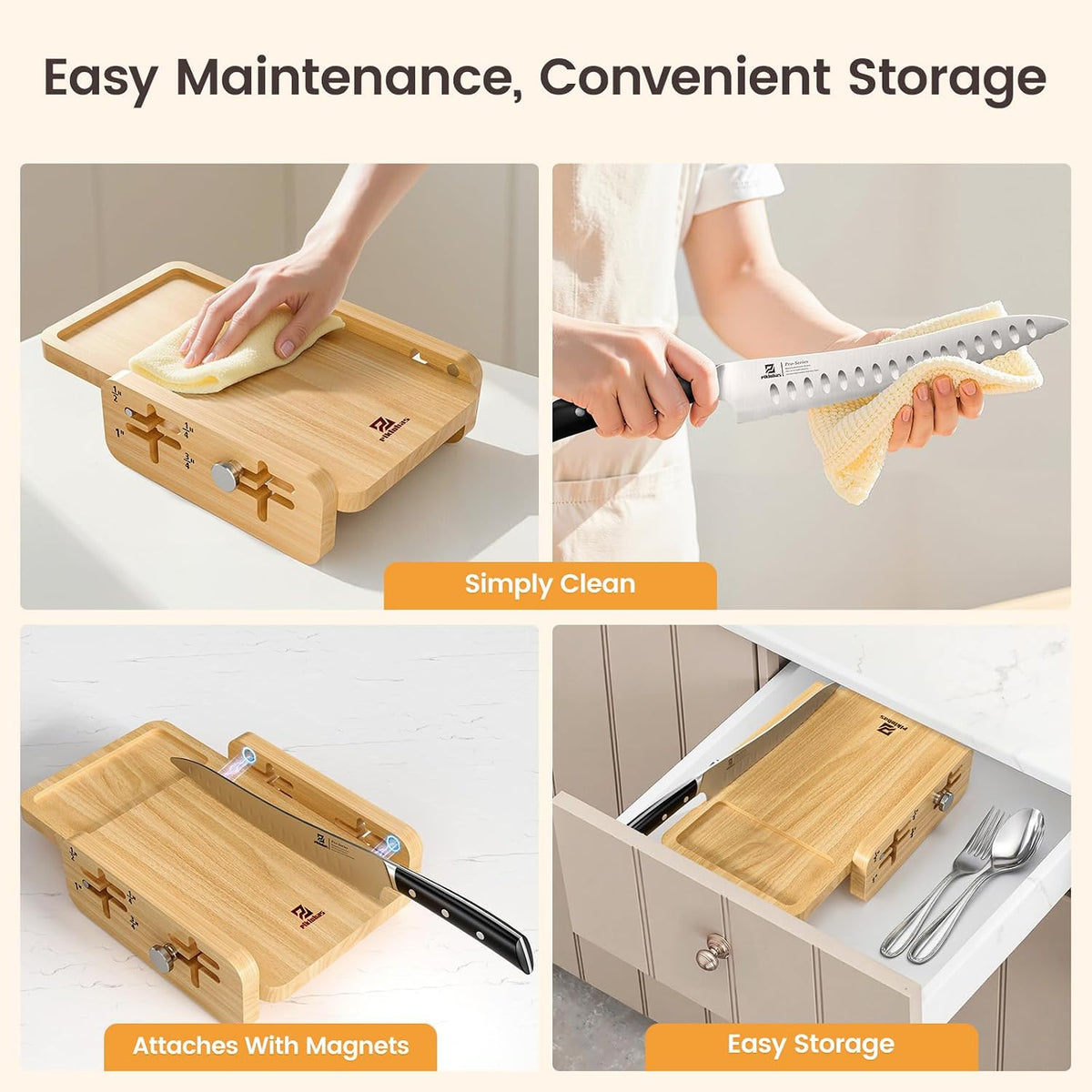 Resharpenable Bread Knife for Homemade Bread, 8 Inch
