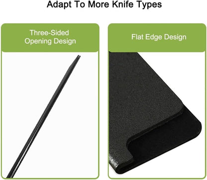 Knife Edge Guards, 5"/6.5"/8"/9.5" Blade Protector Knife Holder Sleeve for Chef Knife (Knife Not Included)