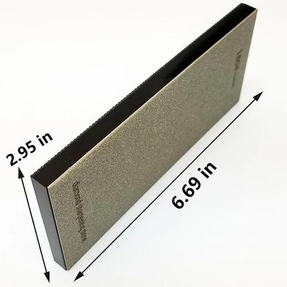 4 Pcs Diamond Sharpening Stone Set, Diamond Plate Sharpening Stone for Kitchen Sharpening (SET-E)