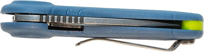 Tinkham Liner Lock Pocket Knife with D2 Steel Blade, Ocean Blue, 1.5 Inch Blade