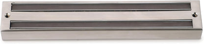 Stainless Steel Knife Holder, 18-inches | Attractive Satin Finish | Dual Magnetic Strips | Won't Dull Knives, 18 inches ((KN-18))
