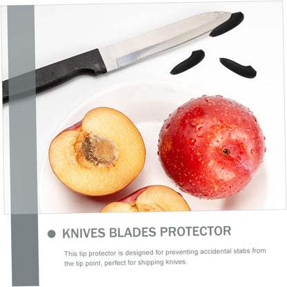 30pcs Knife Tip Covers Chopping Knife Guard Cut Resistant Sleeves for Kitchen Cutting Tools