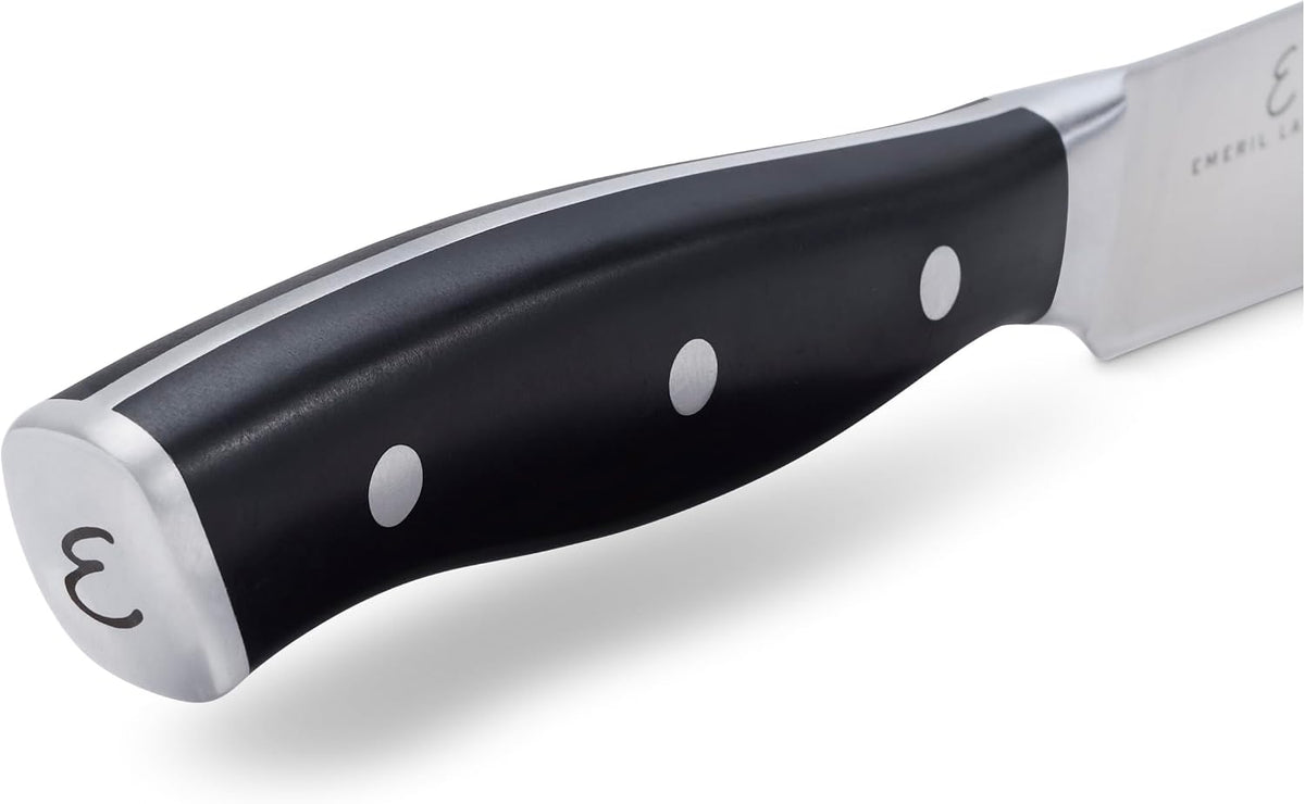 x EMERIL Lagasse The Nola Collection Razor-Sharp German 2-pc Carving Knife Set, Made in Company-Owned German Factory with Special Formula Steel perfected for almost 300 Years, Dishwasher Safe