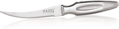 Stainless Steel Tomato Knife for Kitchen | Kitchen Knife with Handle, Silver