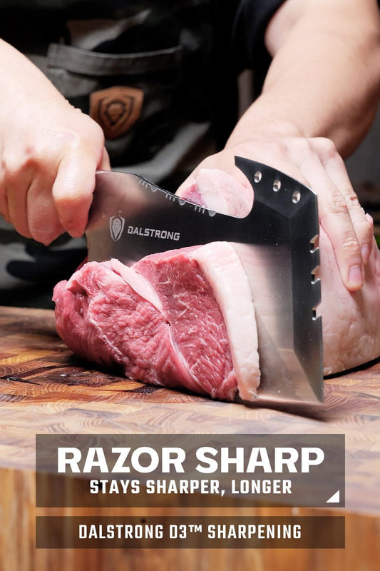 9" Meat Cleaver — Wood Display Stand & Sheath — 9CR18MOV Steel — For Heavy Butchering, Bone-In Cuts & Counter Display — Resin & Wood Handle, Valhalla Obliterator, customer support
