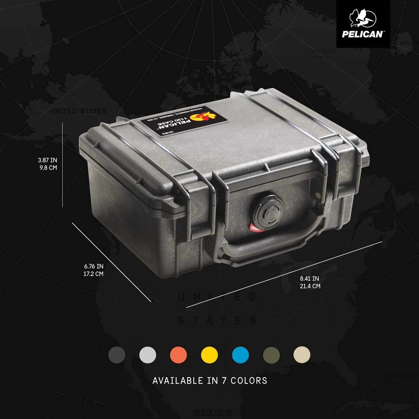 1120 Case With Foam (Black)