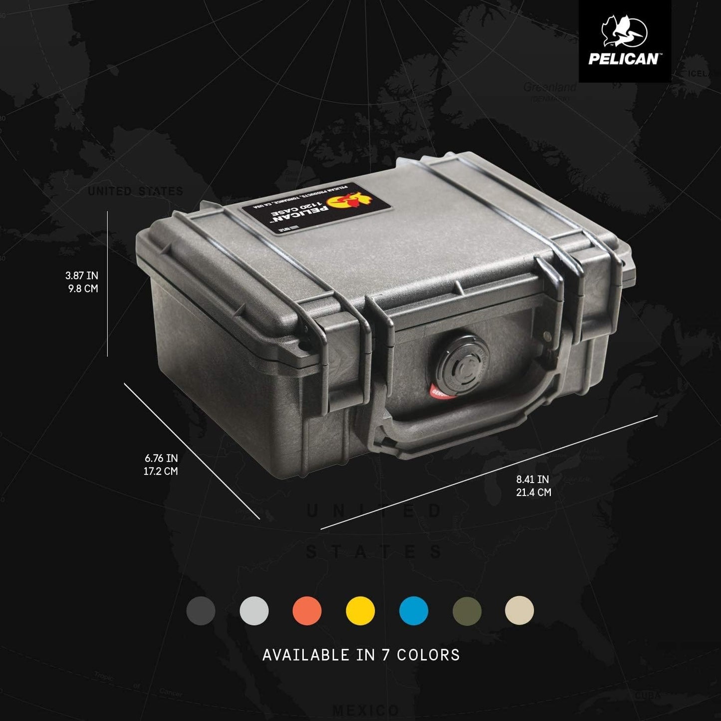 1120 Case With Foam (Black)