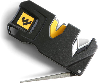 Handheld Pivot Pro Knife and Tool Sharpener, WSHHDPVT, Black