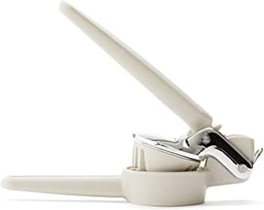 FreshForce Hand-Held Slicer, Slices Mushrooms, Strawberries, Kiwis and More, Taupe