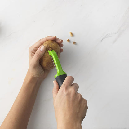 Straight Blade Y-Shaped Peeler, Black