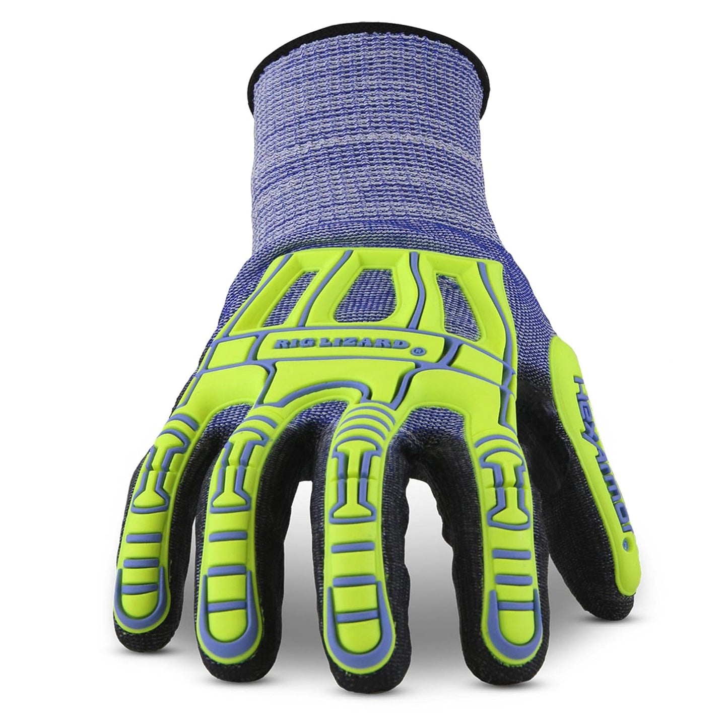 Cut-Resistant Impact Protection PU Palm Work Gloves | Rig Lizard® Series 2095 | Large