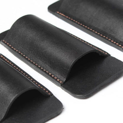 Pocket Knife Sheath for Horizontal Belt Carry, EDC Multitool Folding Knife Verical & Horizontal Belt Holder Holster with Belt Loop VPKS