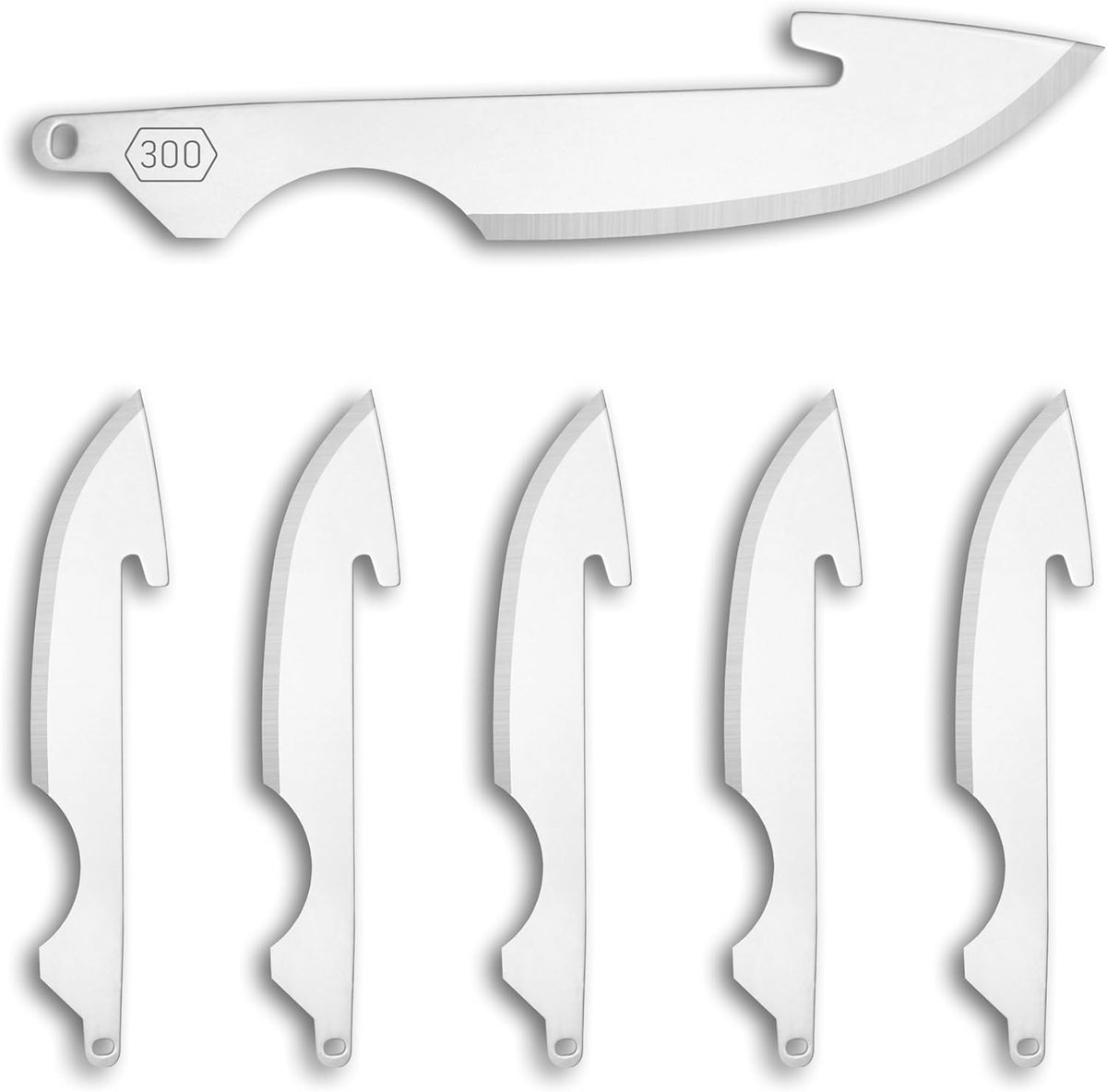 5.0" RazorSafe Replacement Boning & Fillet Blade Pack
