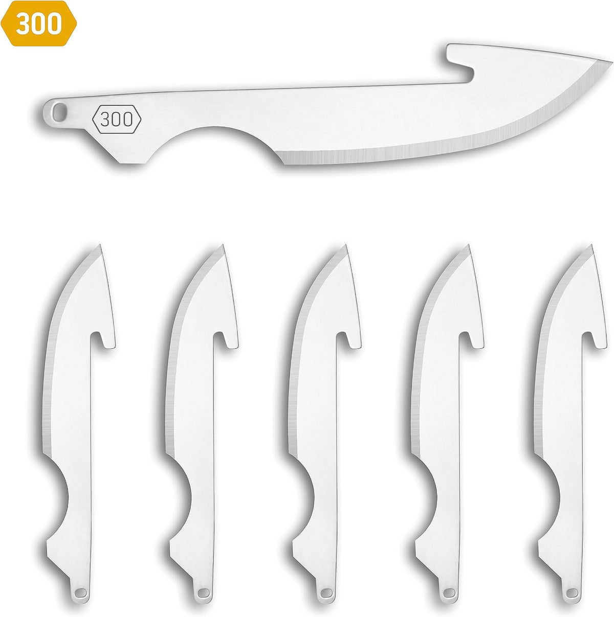 5.0" RazorSafe Replacement Boning & Fillet Blade Pack