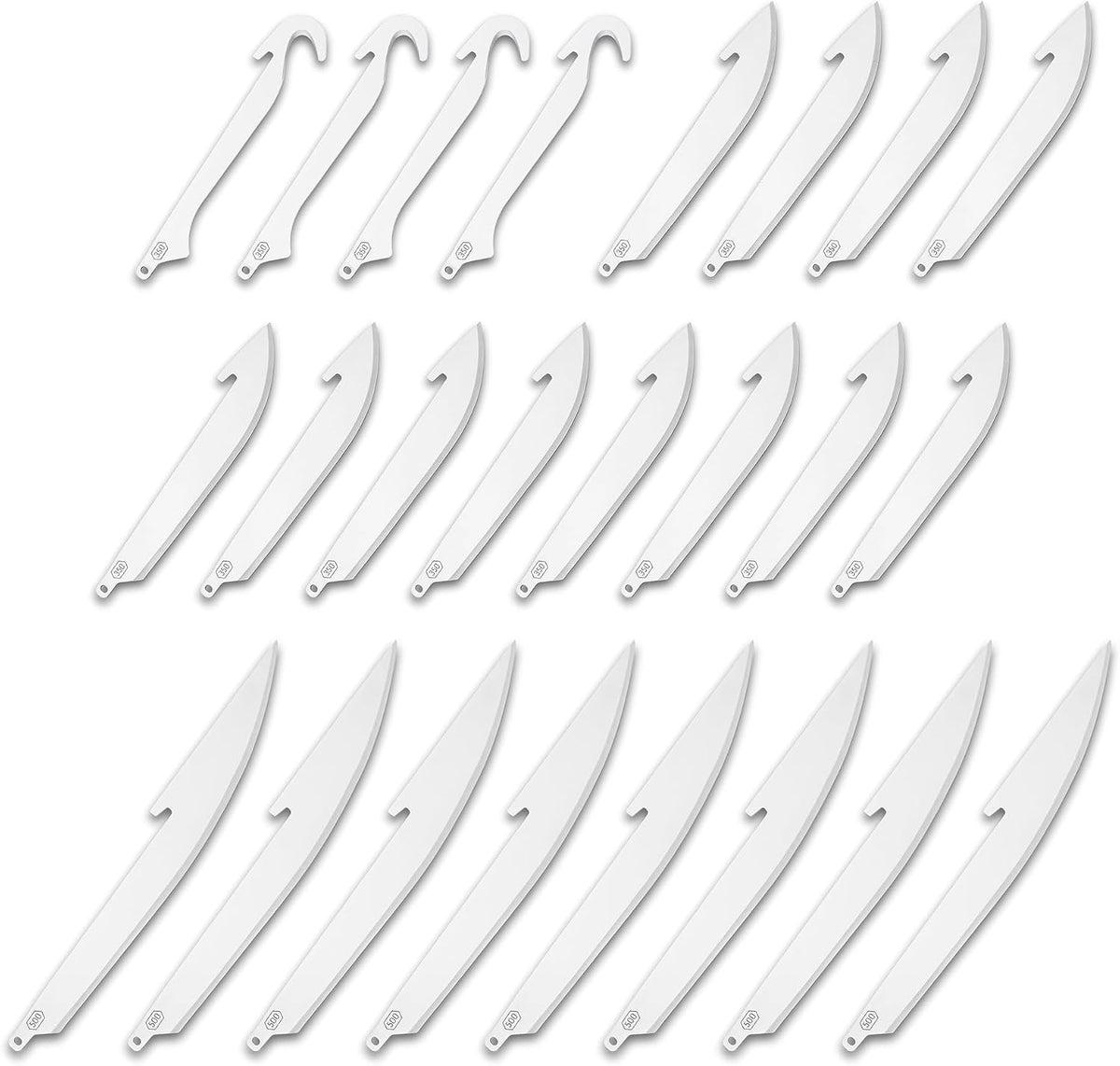 5.0" RazorSafe Replacement Boning & Fillet Blade Pack