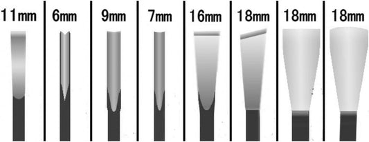 8 Pcs Wood Sculpture Carving Chisel Tool Set DIY Art Craft (8)