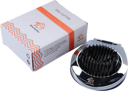 Multi Function Stainless Steel Egg Slicer for Hard Boiled Eggs