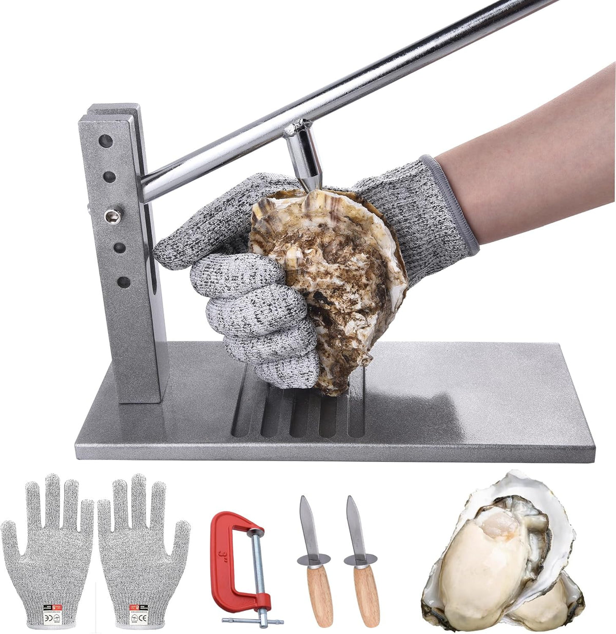 Oyster Shucking Tool, Oyster Shucker Machine Oyster Opener Kit