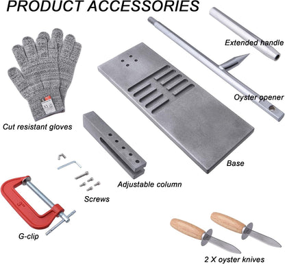 Oyster Shucking Tool, Oyster Shucker Machine Oyster Opener Kit
