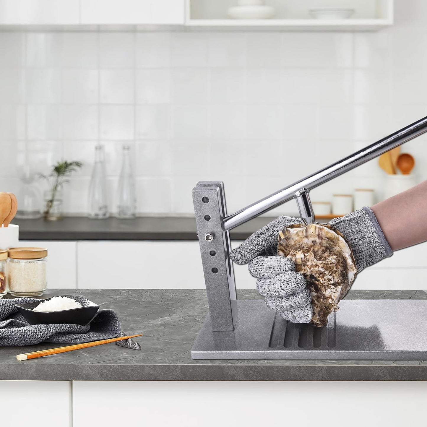 Oyster Shucking Tool, Oyster Shucker Machine Oyster Opener Kit