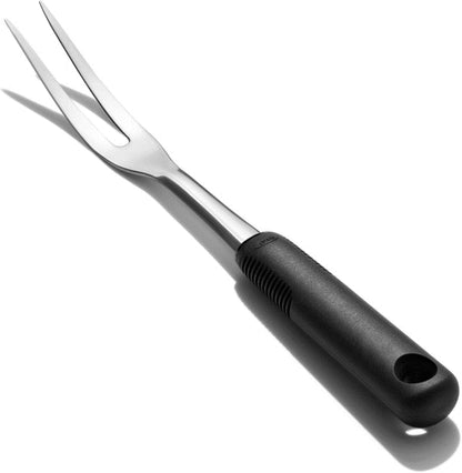 Carving Set |Soft-Grip Duo Designed for Effortless Carving and Serving |2-Piece Fork & Knife Set | Spear, Secure, Cut & Serve Roasted Meat