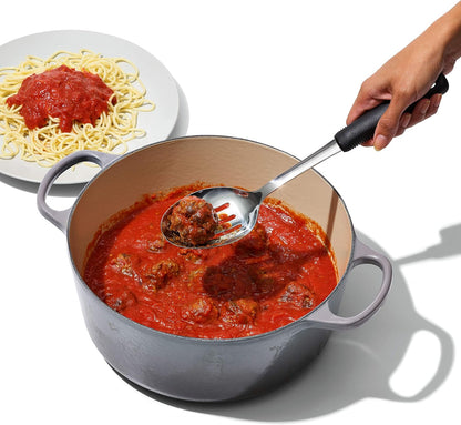 Carving Set |Soft-Grip Duo Designed for Effortless Carving and Serving |2-Piece Fork & Knife Set | Spear, Secure, Cut & Serve Roasted Meat