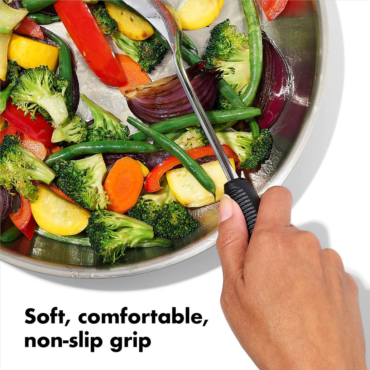 Carving Set |Soft-Grip Duo Designed for Effortless Carving and Serving |2-Piece Fork & Knife Set | Spear, Secure, Cut & Serve Roasted Meat