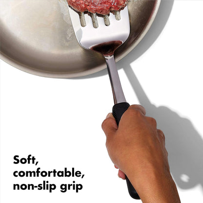Carving Set |Soft-Grip Duo Designed for Effortless Carving and Serving |2-Piece Fork & Knife Set | Spear, Secure, Cut & Serve Roasted Meat