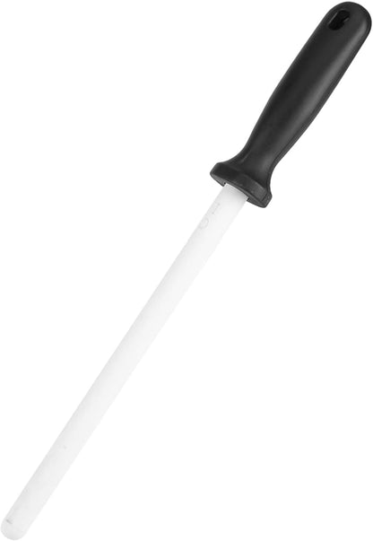 8 Inch Ceramic Sharpening Rod Sharpening Stone Tool Safe Secure for Kitchen Knives Scissors
