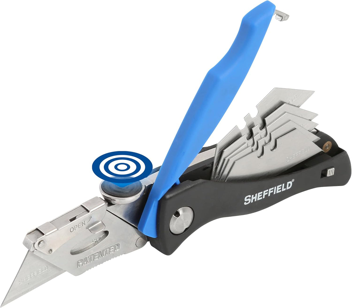 12119 Utility Knife & 5 Utility Knife Blade Storage Compartment