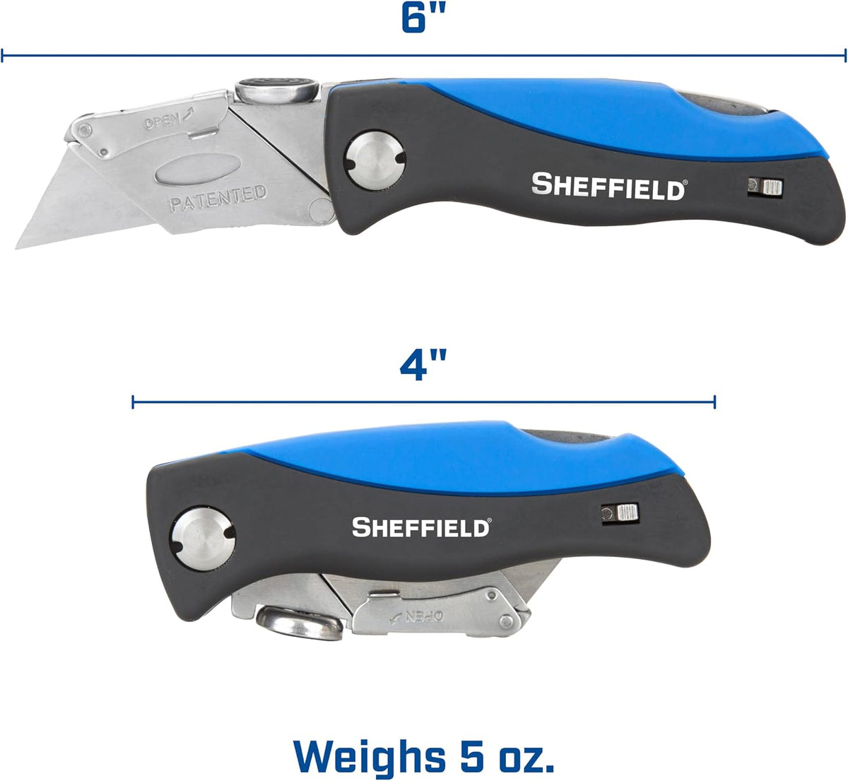 12119 Utility Knife & 5 Utility Knife Blade Storage Compartment