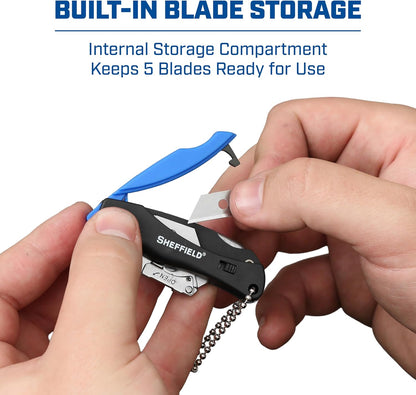 12119 Utility Knife & 5 Utility Knife Blade Storage Compartment