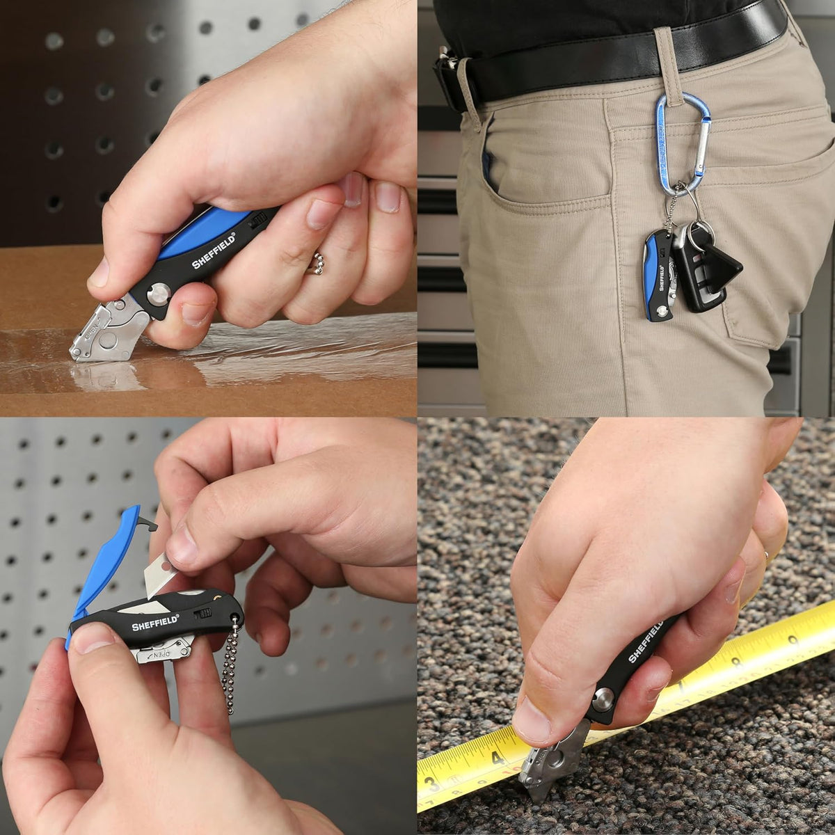 12119 Utility Knife & 5 Utility Knife Blade Storage Compartment