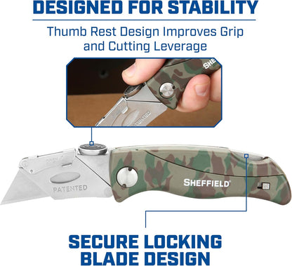 12119 Utility Knife & 5 Utility Knife Blade Storage Compartment
