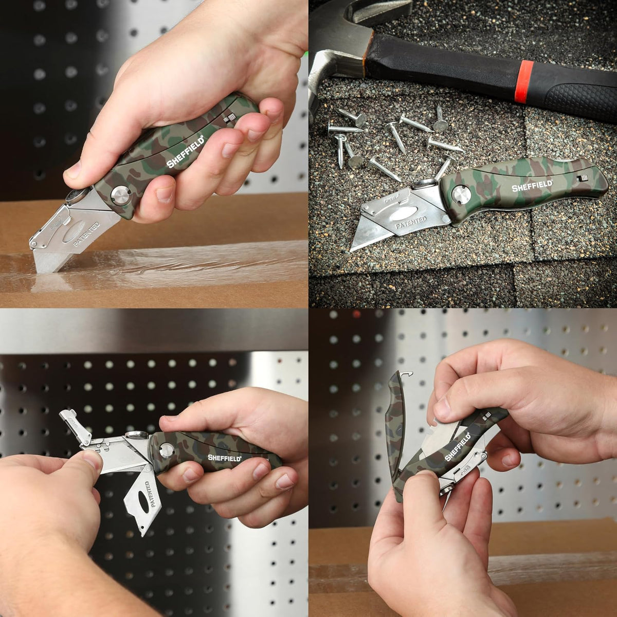 12119 Utility Knife & 5 Utility Knife Blade Storage Compartment