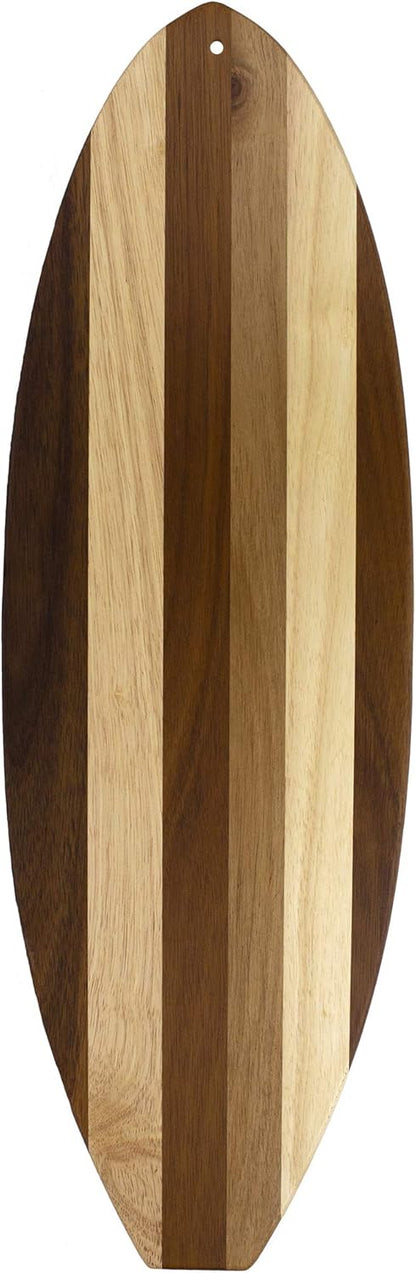 Rock & Branch Series Shiplap Pineapple Shaped Wood Serving and Cutting Board | Great for Wall Art 14-3/8" x 8" x 5/8"