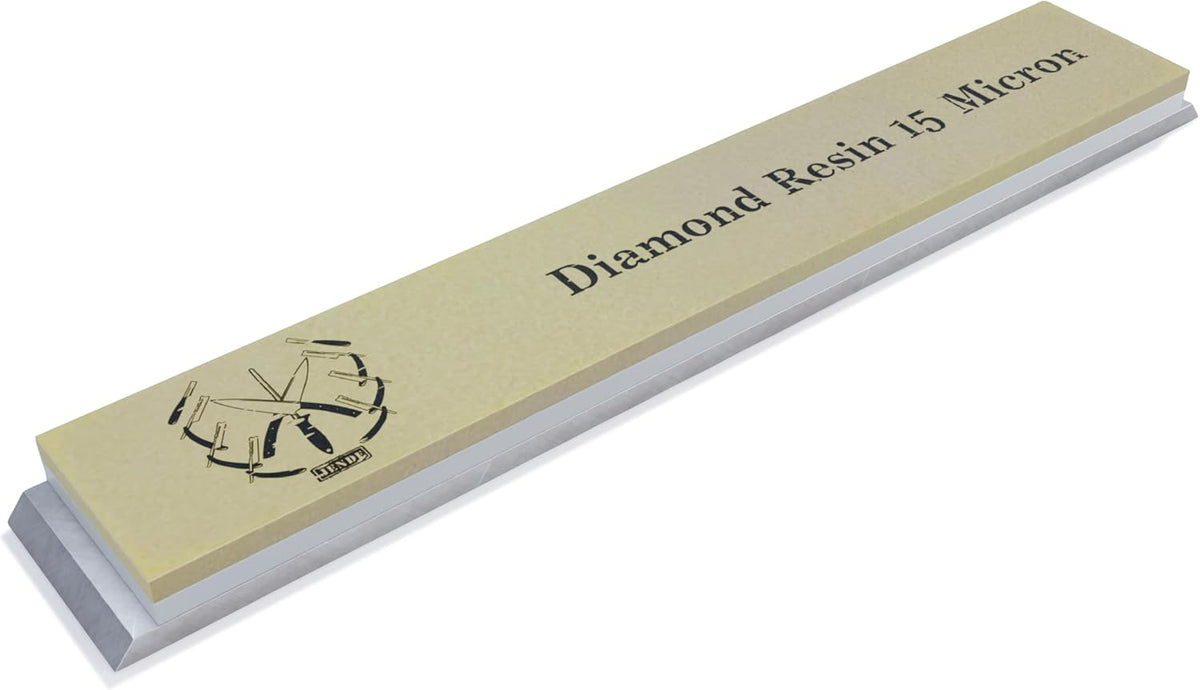1x6" Resin Diamond Sharpening Stone for Edge Pro, Hapstone, TSProf, JIGS for Knives (15 Micron (1,000 Grit))