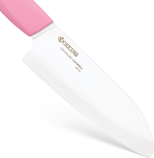 Revolution 5.5" Santoku Knife – Ultra-Sharp Japanese Ceramic | Revolution 5.5-Inch Santoku Knife: Ultra-Sharp Japanese Zirconia Blade for Precise Slicing, Dicing, and Mincing Tasks