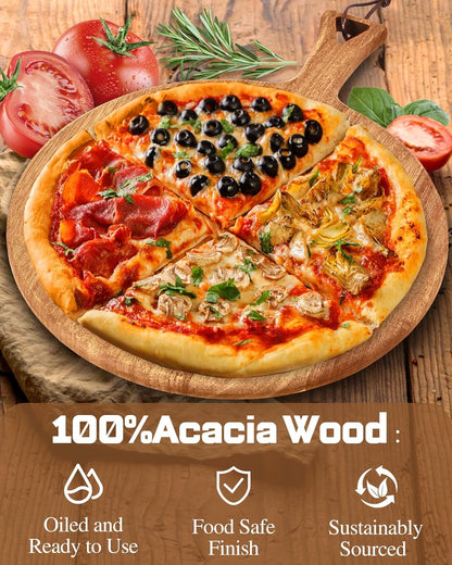 Mini Acacia Wood Cutting Board with Hanging Hole,Small Wooden cutting board-Rectangular Charcuterie Board-Cheese Cutting Board-Serving Board.BPA Free For Vegetables,Fruit,Bread,Meat-9" X 6.5" X 0.6"