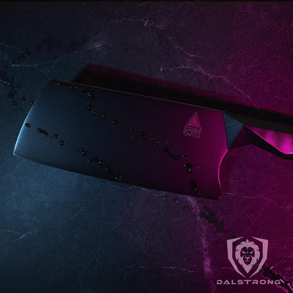 7" Meat Cleaver - Titanium Nitride Coated