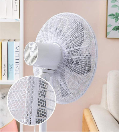 2 Pack Cartoon Fan Guard Net Safety Filters - Kid Finger Protector Summer Washable Children Safety Cover