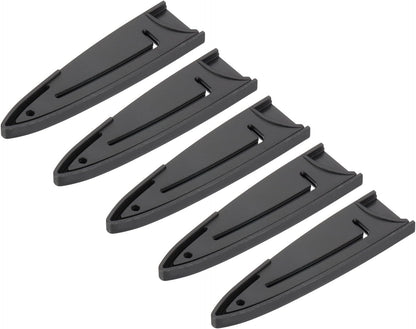 2Pcs PP Universal Knife Cover, Knife Protector Sleeve for 3" Paring Knife Blade Guard for Kitchen, Dining Room, Black