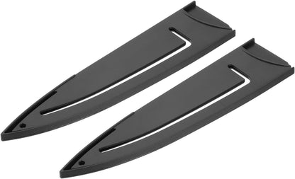 2Pcs PP Universal Knife Cover, Knife Protector Sleeve for 3" Paring Knife Blade Guard for Kitchen, Dining Room, Black