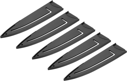2Pcs PP Universal Knife Cover, Knife Protector Sleeve for 3" Paring Knife Blade Guard for Kitchen, Dining Room, Black